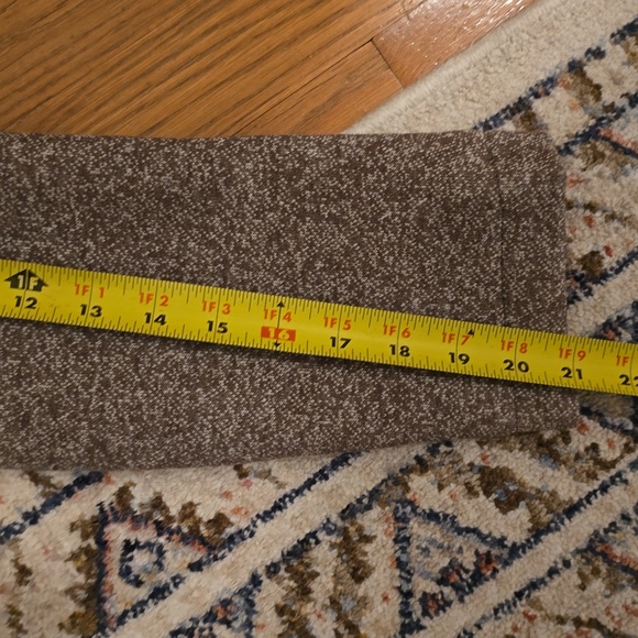 LIZ CLAIBORNE WOMEN'S BEAUTIFUL "TAUPE TWEED" HOODED  WINTER COAT SIZE SMALL - Picture 15 of 16